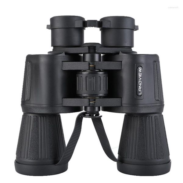 Telescopio Potente binocolo 10X50 HD Impermeabile Lll Visione notturna Lente ottica binoculare grandangolare Telescopi da caccia per campeggio esterno