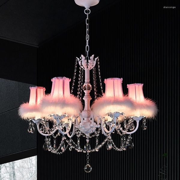 Lustres de lustres coreanos de lustre coreano Lustre Cristal Children's Room Lumin