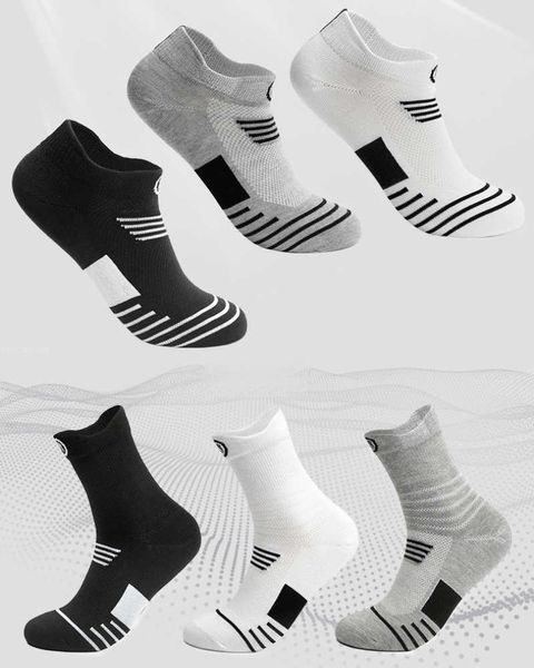 Sports Socks White Men Elite Short Barrel Run Gifts de basquete ao ar livre para L221026