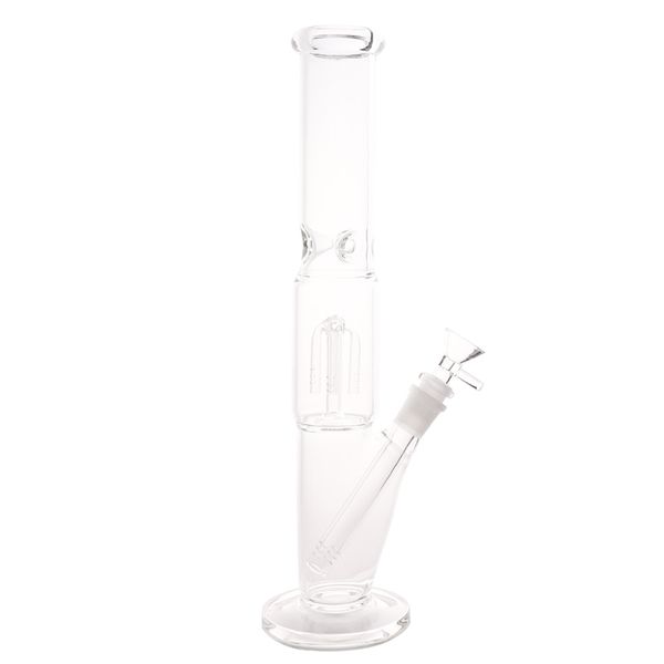 Tubi diffusori in vetro Downstem con tagli per accessori per pipe ad acqua per fumatori Banger