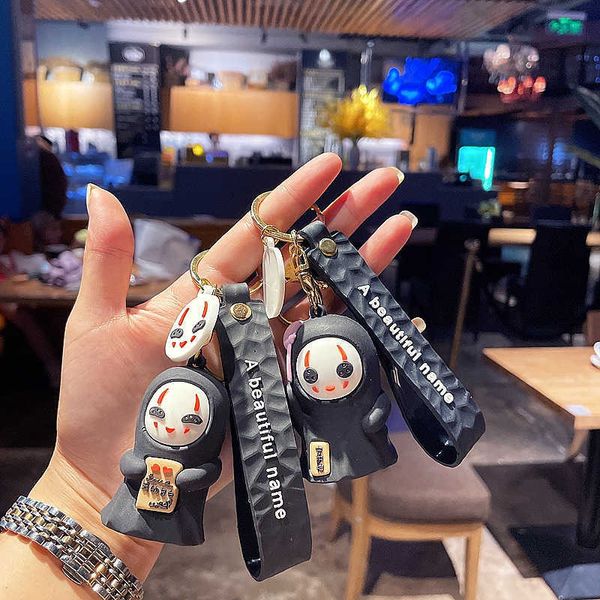 Schlüsselanhänger Japanische Cartoon Anime Chihiros Anhänger Kawaii Auto Kette Ring Telefon Tasche Hängen Modeschmuck Geschenke G221026