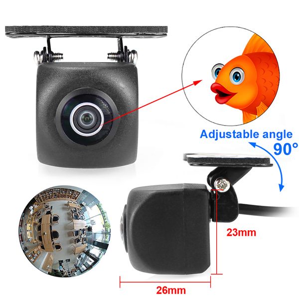 Автомобильный автомобиль задний передний вид камера CCD Fish Eyes Night Vision Водонепроницаемый автомобиль IP68.
