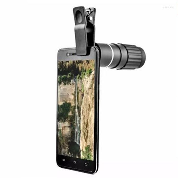 Telescopio Monoculare Zoom 14x Binocolo Cancella tasca per visione notturna debole con supporto per smartphone