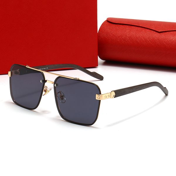 Óculos de sol de designer de luxo para homens mulheres óculos vintage proteção contra radiação uv400 óculos de praia ao ar livre são muito populares entre pessoas com caixa 17 cores