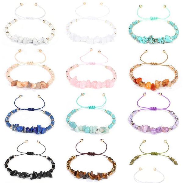 Bracelets de charme Pedras de pulseira Irregar Natura