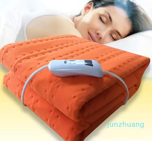 Coperta elettrica di lusso super confortevole sotto il letto matrimoniale king size lavabile singolo riscaldato Coperta elettrica Singolo controllo della temperatura intelligente 2022