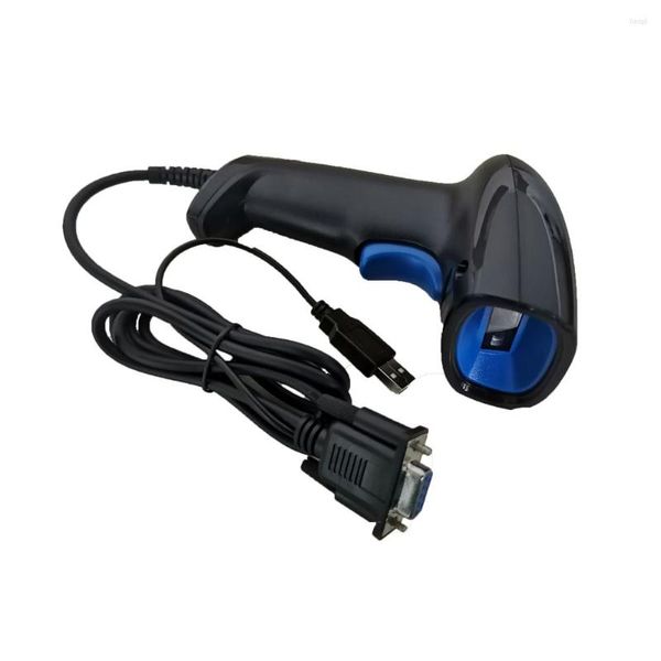 Handheld 1D Barcodescanner CCD Wired Automatic Reader Anti-Mit Ständer