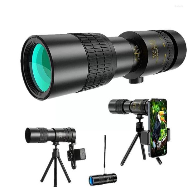 Telescópio monocular 10-300x40 Micro Night Vision Alta Definição Imagem ao ar livre Zoom Optics O7E9