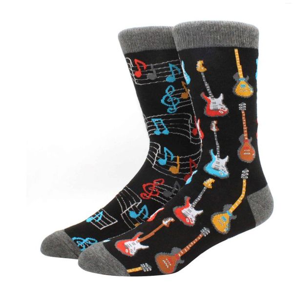 Herren Socken Männer Cartoon AB Kunst Flexible Obst Lebensmittel Tier Kniehohe Lustige Harajuku Warme Frühling Herbst Baumwolle Glücklich