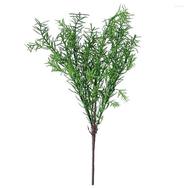 Flores decorativas Faddish Simulação Plante delicada Tianmen Winter Grass Artificial Flower Artlement Stem