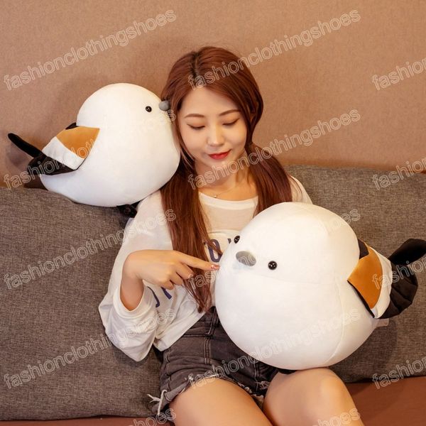 35/50cm simülasyon Yuvarlak kuş peluş oyuncaklar kawaii bebekler güzel peluş yastık doldurulmuş yumuşak oyuncak kızlar bebek hediyesi