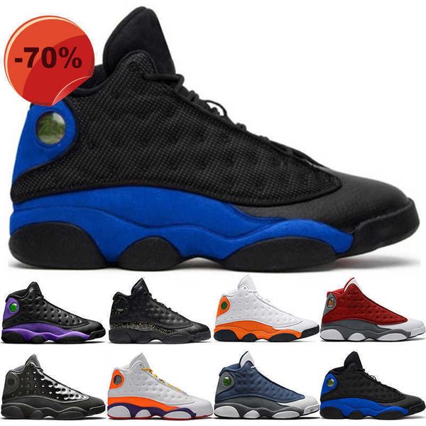 Stiefel Hohe Qualität 13 Männer Basketballschuhe 13s Red Flint Starfish Hyper Royal Court Lila Reverse Bred Herren Trainer Sport Turnschuhe Größe 40-47