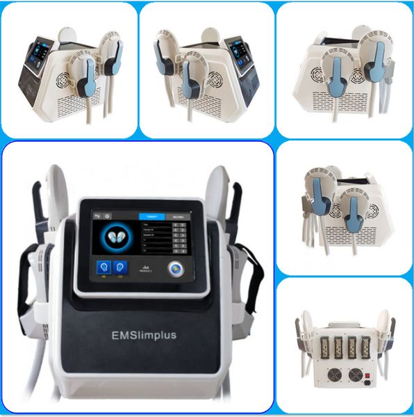 Slimming Machine de 4 altas HI-EMS MAX EMSLIMLIMLIMENTO ELETROMAGNETO 7-7 Tesla LIFTER HIP EMS EMT EMSZERO ESTIMULADOR DE EMSEGRA DE MASSAGEM DE MASSAGEM CORPO EQ