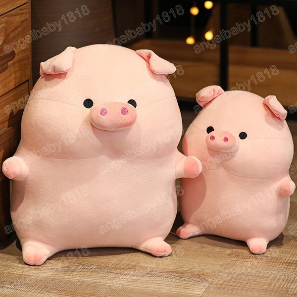 25/35cm Kawaii Little Pig Plush Toys Lovely Simulation Pig Plowie travesseiro de pel￺cia de pel￺cia para crian￧as Day do dia dos namorados