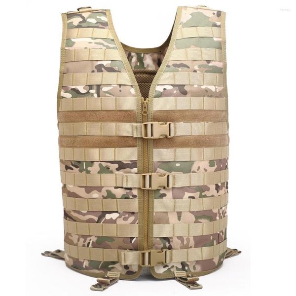 Coletes de coletes táticos de colete tático Combate Combate Uniforme Camuflagem Exército Molle Gear