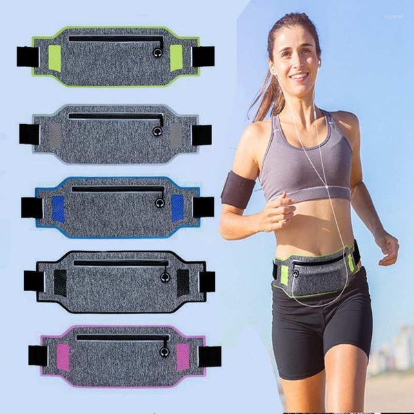 Bolsas de armazenamento Profissional Running Running Bag Sports Belt Bolet Chep Teleple Case Men Women Hidden Gym Sportsbags Pack Pack