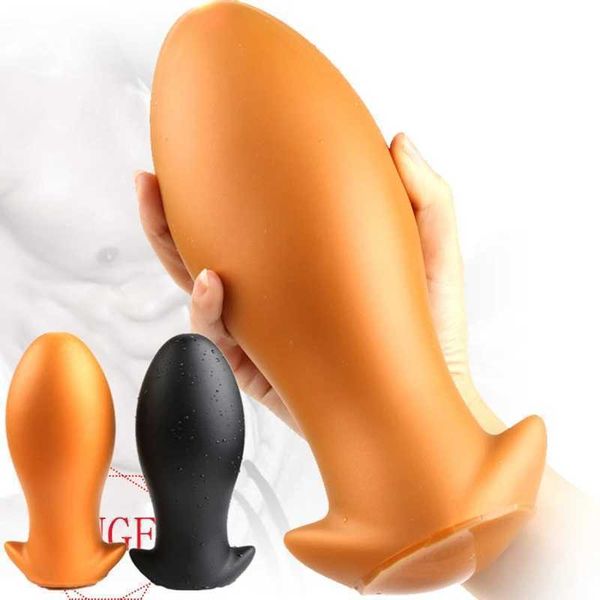 Schönheit Gegenstände weich flüssiger silikon riesiger Anal Stecker Die Anus Vaginalausdehnung Dildo Big Butt Prostata Massage BDSM Gameplay Erwachsene sexy Spielzeuge schwul