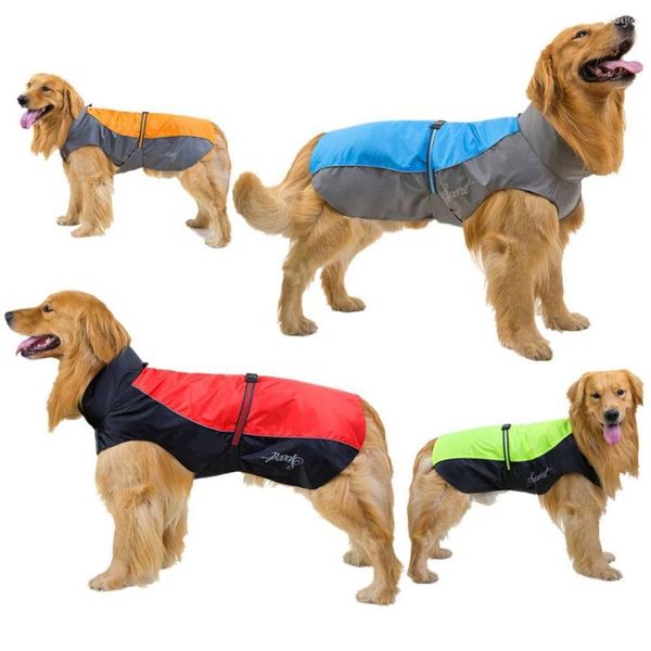 Abbigliamento per cani Grandi vestiti Impermeabile per Husky Labrador Border Collie Impermeabile Grandi cappotti Abbigliamento Cappotto di pioggia Cani 3XL-9XL Pet