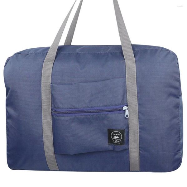 Giyim Depolama Su geçirmez Katlanabilir Seyahat Giysileri Çantalar Büyük Kapasiteli Tepe Bagaj Organizatör Zippered Bag Bavul Aksesuarları 20MAR12