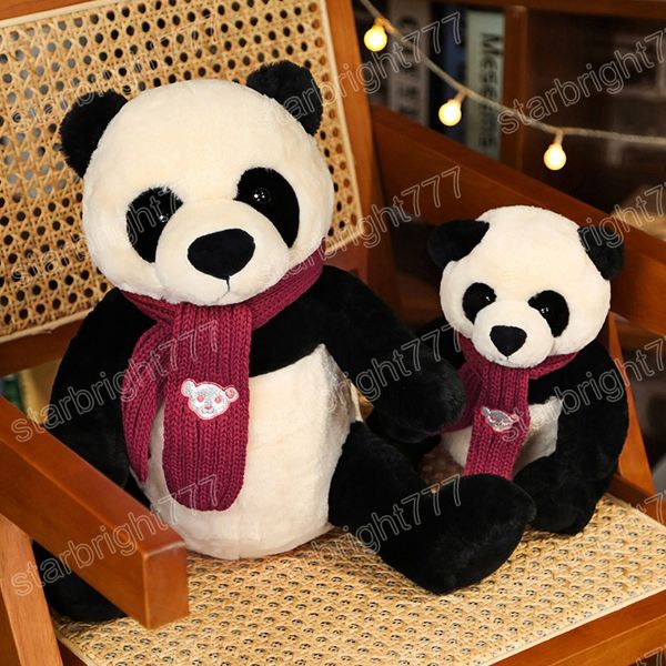 25/35/50 cm süßes Panda-Plüschkissen, gefüllt mit weichem Tier-Panda, Kawaii-Puppen, Kissen, Geburtstag, Valentinstag, Geschenk für Kinder