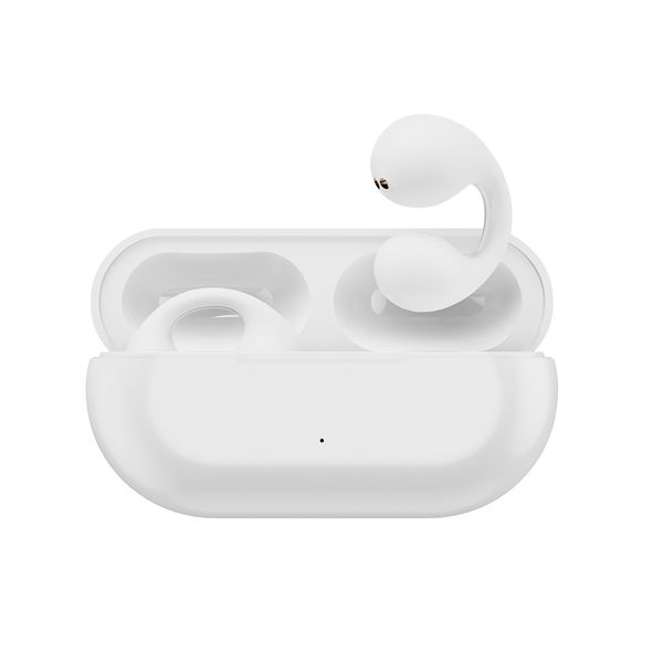 TWS Kopfhörer Cross Border Inaudible Bluetooth Headset Bone Conduction V5.3 Earring BT True Wireless Sports Air Conduction Headsets für iPhone 14 Android Smartphone