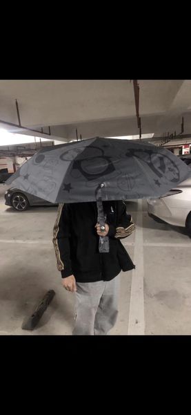 Umbrella eficaz de resist￪ncia ao vento Cartoon imperme￡vel Carry