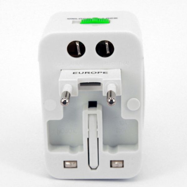 Multifunktions-Reiseadapter, All-in-One-Ladegerät, Konverter, weltweit, universell, US, UK, AU, EU, elektrische USB-Netzstecker-Adapter