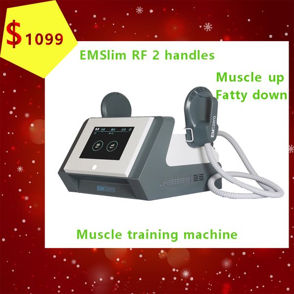 Emslim Neo RF Pro Nova Schlankheitsgerät, tragbares Gerät zur Muskelstimulator-Behandlung, Körperkurven, Passform, Übungszug, FIR-Infrarot, 2 Griffe, Preis, hergestellt in China