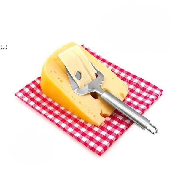 Käsehobel Edelstahl Käsewerkzeuge Schaufel Flugzeugschneider Butterscheibenschneidemesser Backen Kochwerkzeug BBC189