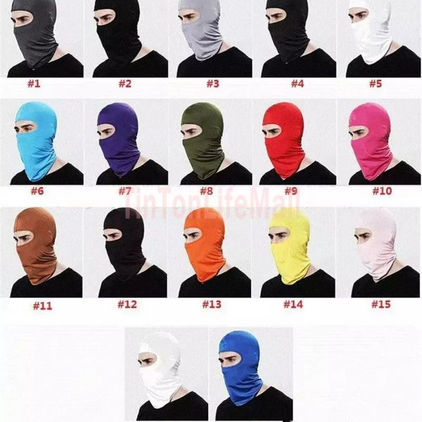 CAR-partment Sci Snowboard Wind Cap Outdoor Balaclavas Sport Neck Face Mask Police Cycling Motorcycle Face Masks 17 colori C1027