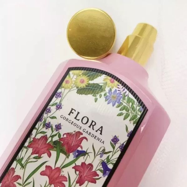 Flora Perfume 100ml Mulheres Perfumes Eau de Parfum 3.3fl.oz Longo Durjante Blossom Fruit Flor EDT Lady Spray Fragr￢ncia Col￴nia Fast Ship