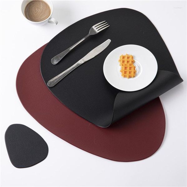 Tapetes de mesa Placemats modernos para jantar Luxury Place Tape