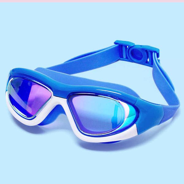 Goggles Kids's Goggles Boys 'Водонепроницаемые и анти-боковые бокалы для плавательных стаканов девочек Set Kids Swim Shurt UV L221028