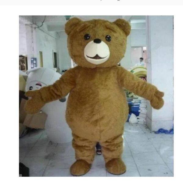 2022 un Sell Like Hot Bear del costume della mascotte dei cartoni animati di Halloween per adulti TED