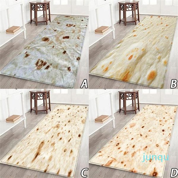 Teppiche 2022 Comfort Creations Burrito Wickeldecke, quadratischer Badezimmerteppich, Tapis Salle De Bain, 60 x 180 cm, Tropfen 032