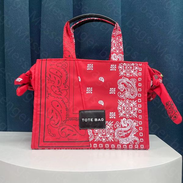 Borse tote firmate Borsa a tracolla con fiori di anacardio Stampa di lettere in tela Borse fantastiche borse per lo shopping famose Borsa a tracolla jacquard casual di grande capacità