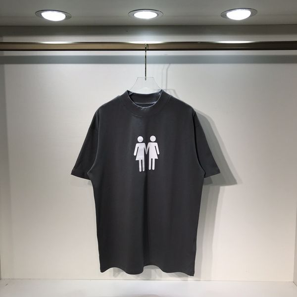 2023 Новые мужские женские дизайнерские дизайнерские футболки с печеночной модной футляр