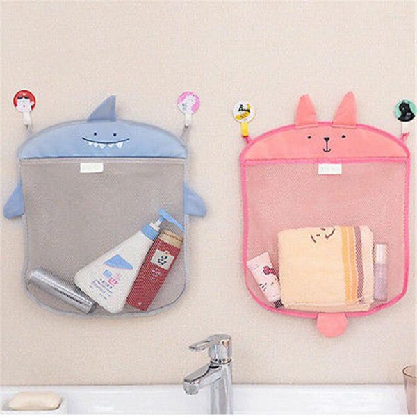 Contenitori per indumenti 40X35 cm Borsa da appendere alla parete Organizzatori per cestini per giocattoli in rete da bagno per bambini