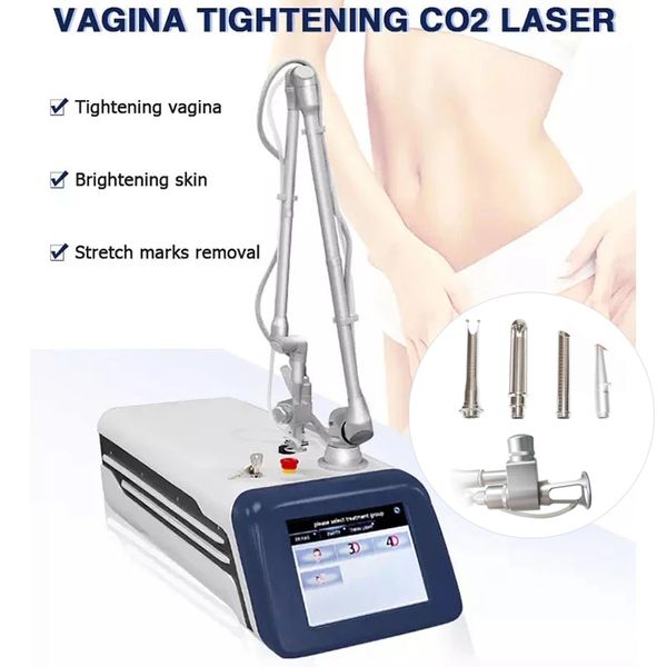 Lasermaschine Fractional Co2 Aknenarbenentfernung Vaginalstraffung Fractional ND YAG Facelifting Pigment Faltenentferner Schönheitsausrüstung für den Salon
