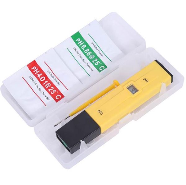 LCD Digital PH Meter Tester TDS Medidores para Drink Food Lab Aquarium 20% de desconto em pH-monitor com precisão ATC SN13