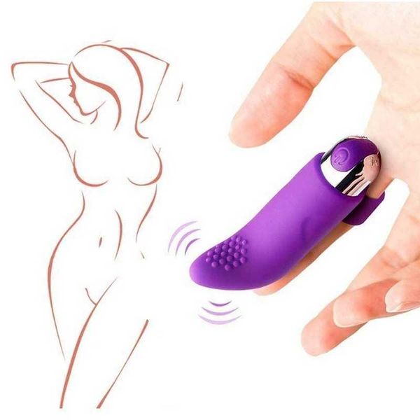 Articoli di bellezza Gel di silice Ricarica Proiettile Dito Uovo vibrante Vibratore per le donne Masturbatore apparecchio Giocattoli sexy Forniture Stimolatore del clitoride