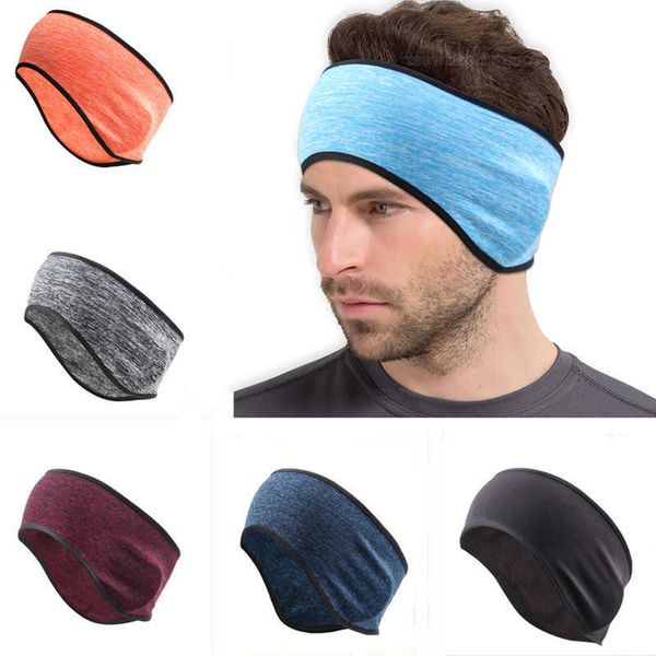 Bandas de cabelo de ioga Unissex Ciclismo Bandas de cabeça Protetores de orelha de esqui Men de proteção caçando camping headwearwear fitness ball esportes de ciclismo bandas L221027