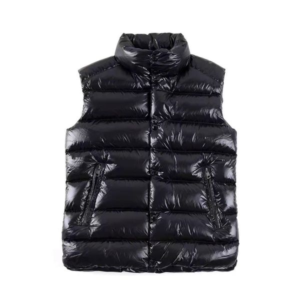 Yeni Kış Tasarımcı Ceket Erkekler Gilet Aşağı Yelek Homme Vests Parkas Parkas Kapşonlu Dış Giyim Erkek ve Kadınlar için Rüzgar Derlemesi Kalın Kolsuz Çıkarılabilir