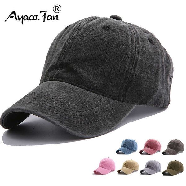 Snapbacks Solid NTE NTE Summer Cap Women Horsetail Baseball Moda Hats Men Algodão ao ar livre Visor vintage simples casual L221028