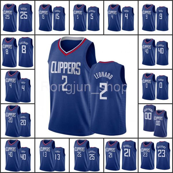 75th Anniversary Diamond Basketball Maglie 2021/22 Uomo cucito Paul George Kawhi Leonard Lou Williams Danilo Gallinari DeMarcus Cousins