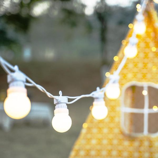 Strings Fairy Lights Garden Bulb String Outdoor Bedroom à prova d'água de Natal Led Globe Patio Wedding Supplies for Decoration DIY