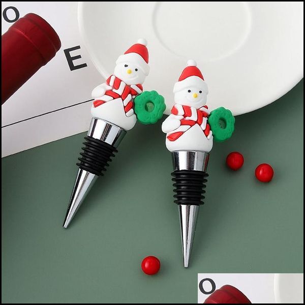 Другое мероприятие вечеринка поставляет мультфильм Santa Party Wine Stoppers Bar Tool