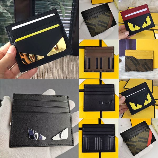 Kartenetui, Designer-Geldbörse, kurzes Etui, gestepptes Echtleder, Damen- und Herren-Geldbörsen, Herren-Schlüsselanhänger, Kreditkarten-Münze, Clutch, Mini-Tasche, braunes Segeltuch