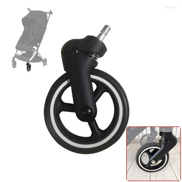 Peças de carrinho GB Pockit Roda dianteira para todas as cidades para carrinho de bebê Goodbaby Acessórios com estrutura e eixo de conexão