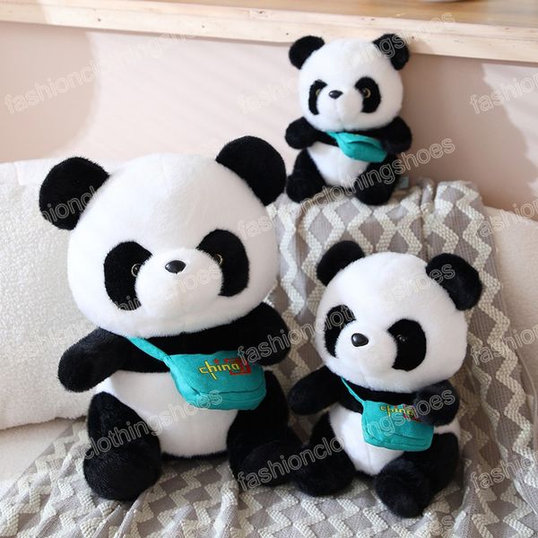 24-40 cm Kawaii Carry Zainetto Panda Giocattoli di Peluche Bambola Morbida Carino Peluche Cuscino Cuscino Regali Per I Bambini Delle Ragazze Del Ragazzo regalo di compleanno